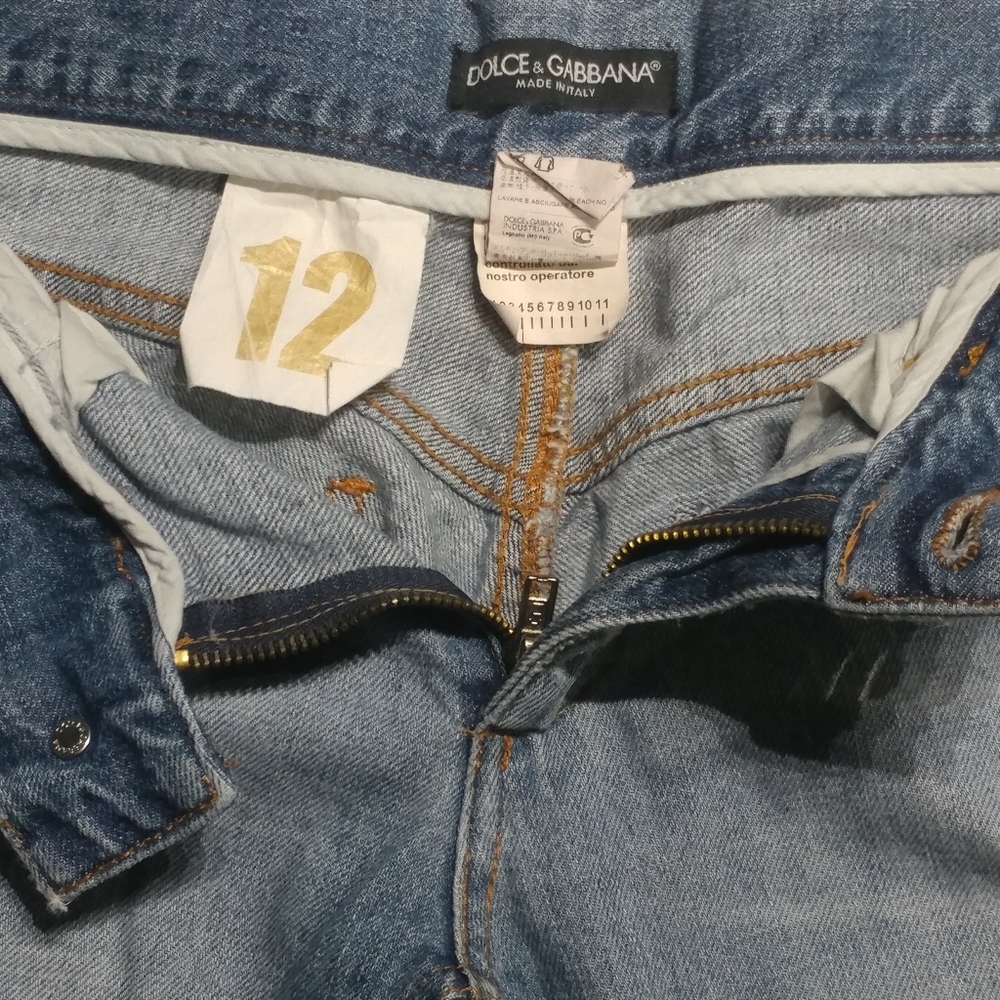 DOLCE & GABBANA Slim Fit Jeans Sz 46 (31) RARE